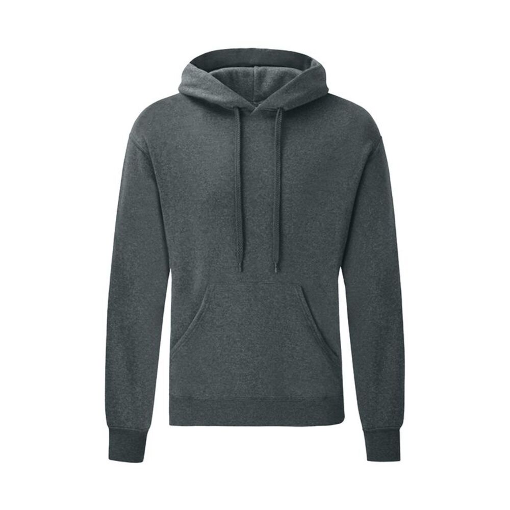 Fruit of the Loom Mens R Hoodie / Charcoal